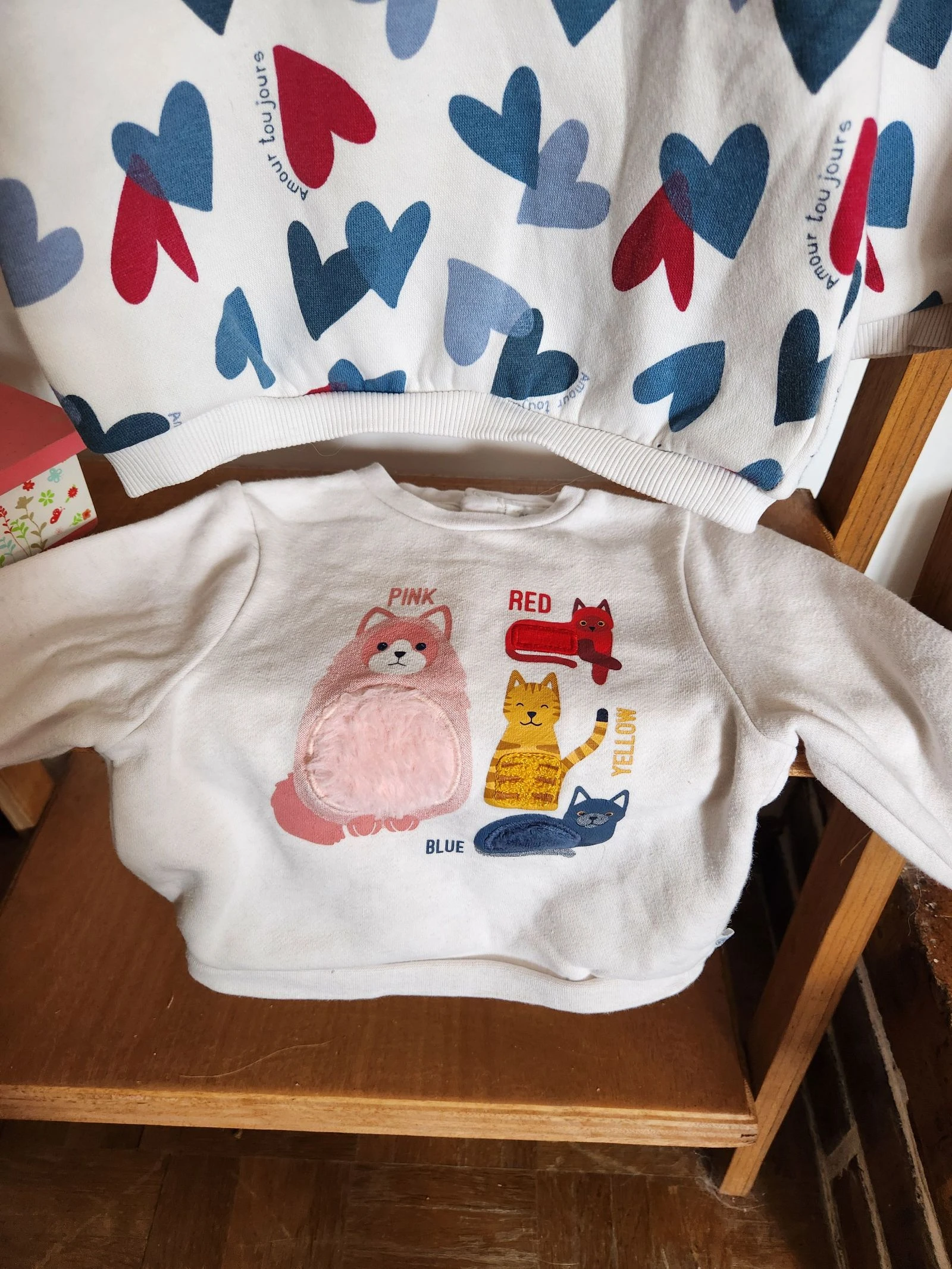 🐻 2 lange mouwen sweatshirts – photo 3